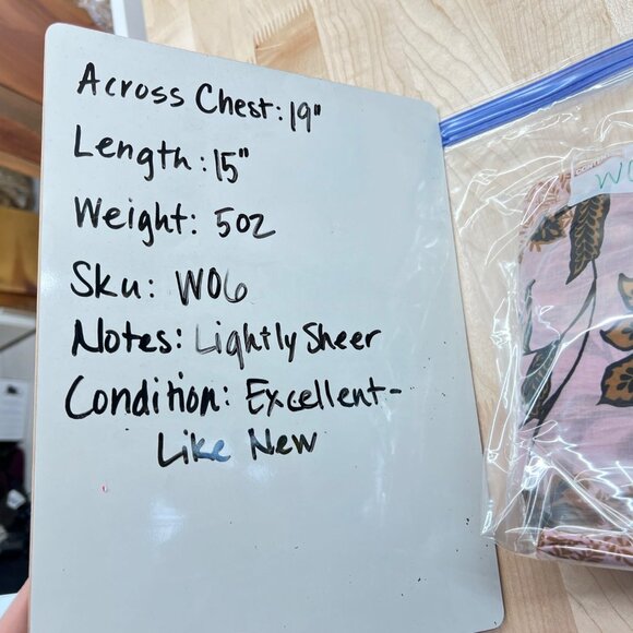 Vici Floral Off-The-Shoulder Puff Sleeve Blouse Pink Black Size Small - Picture 9 of 9